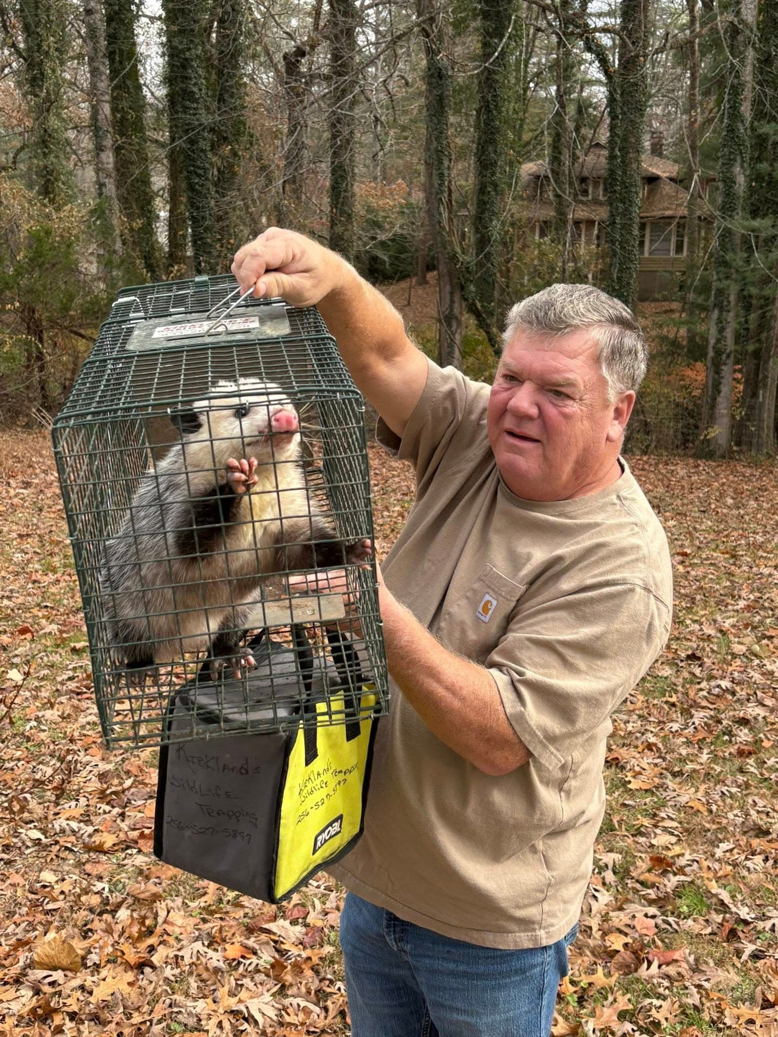 Dr. Kirkland in the field